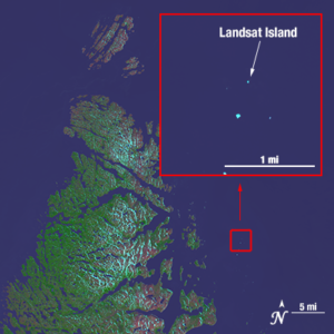 Landsat 8 image of the far northern portion of Labrador