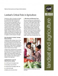 Landsat agriculture cover