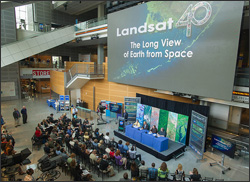 Landsat at 40 news conference