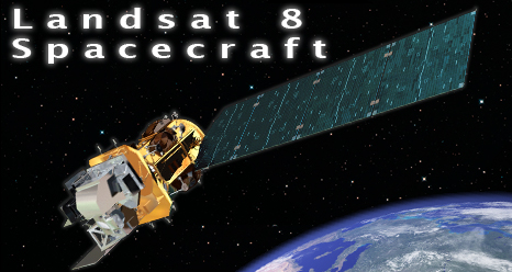 The Landsat 8 spacecraft