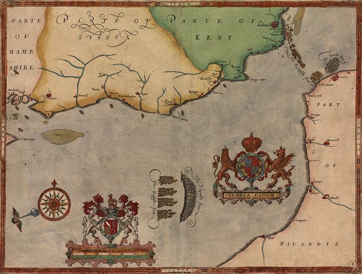 Expeditionis Hispanorum in Angliam, Map 5