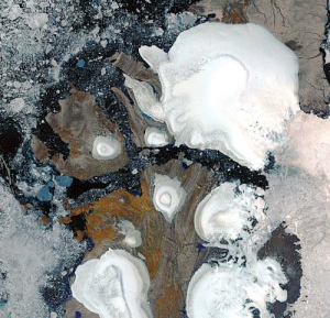 Russian Arctic Islands, Landsat Image