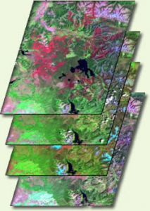 Landsat data stack