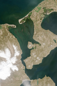 Landsat 8 image of Bechevin Bay