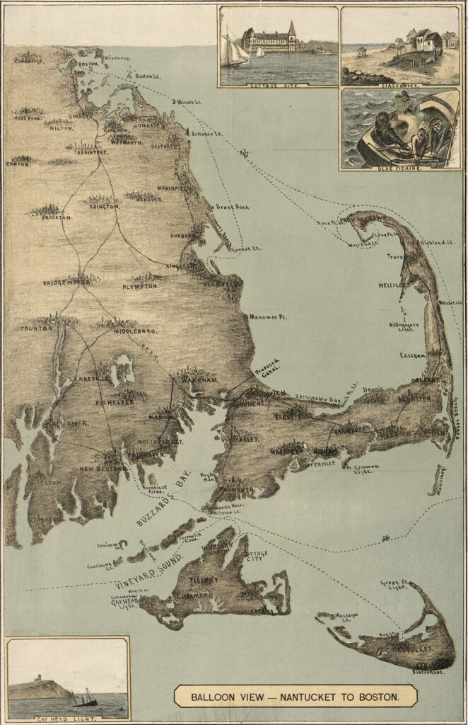 Cape Cod map 1885