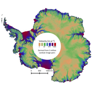 2015 Antarctica velocity map