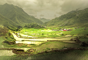 The Philippines’ famed Banaue Rice Terraces, pictured here