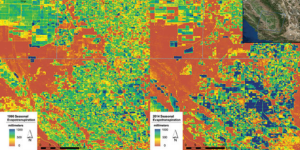 ET water-use maps