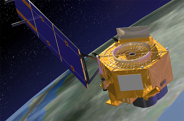 artist rendering of EO-1 satellite