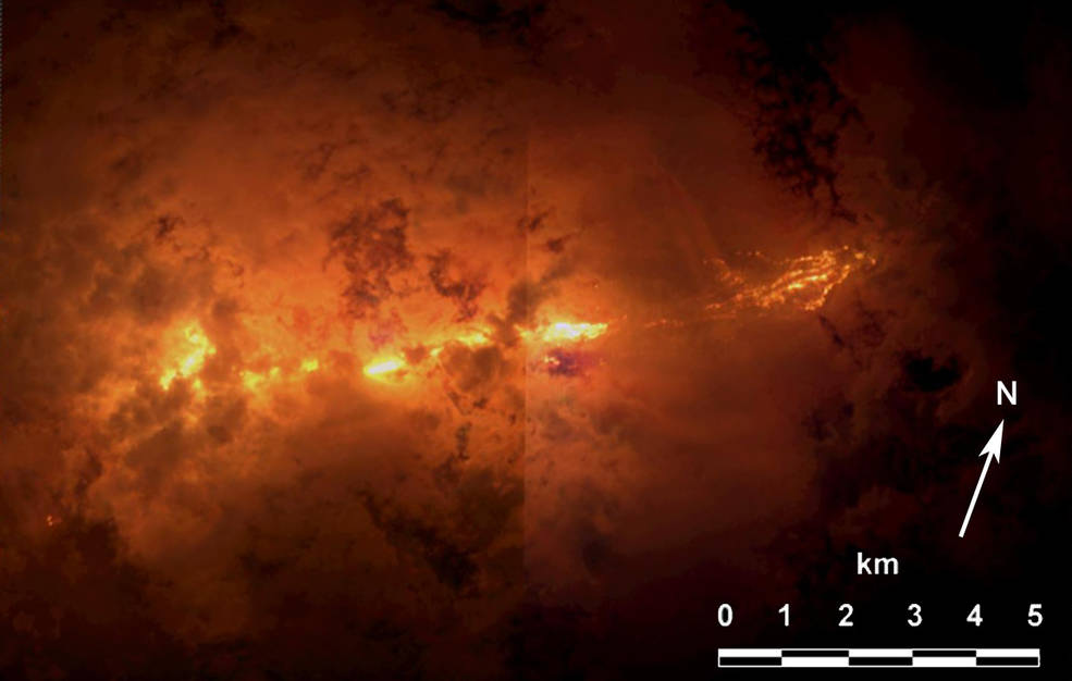 EO-1 image of Holuhraun, Iceland