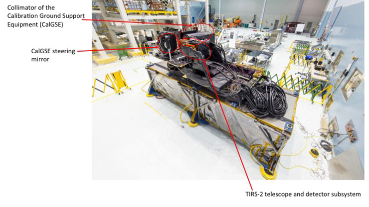 TIRS-2 telescope testing