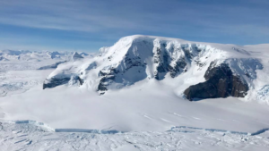 ice covered Antarctica