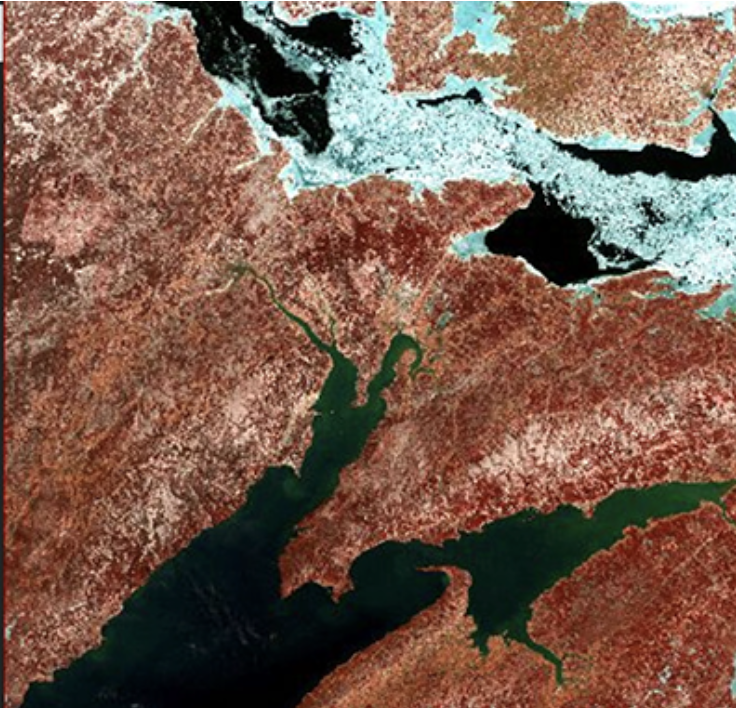 Landsat 1 MSS image