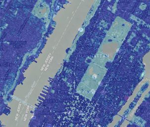 impervious surfaces in NYC