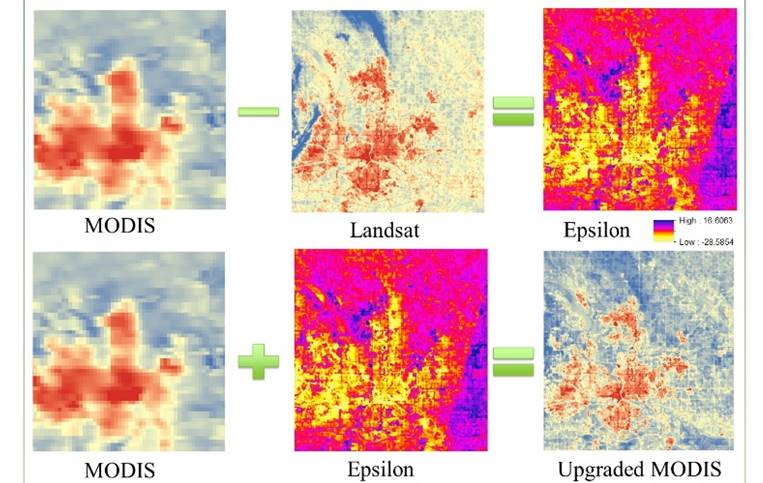 high spatial and temporal resolution land surface temperature (LST)
