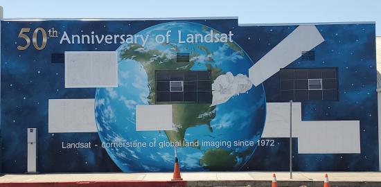 The Landsat mural in Lompoc, CAe