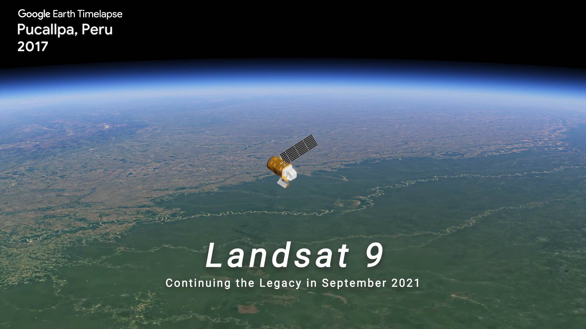 Landsat 9 timelapse
