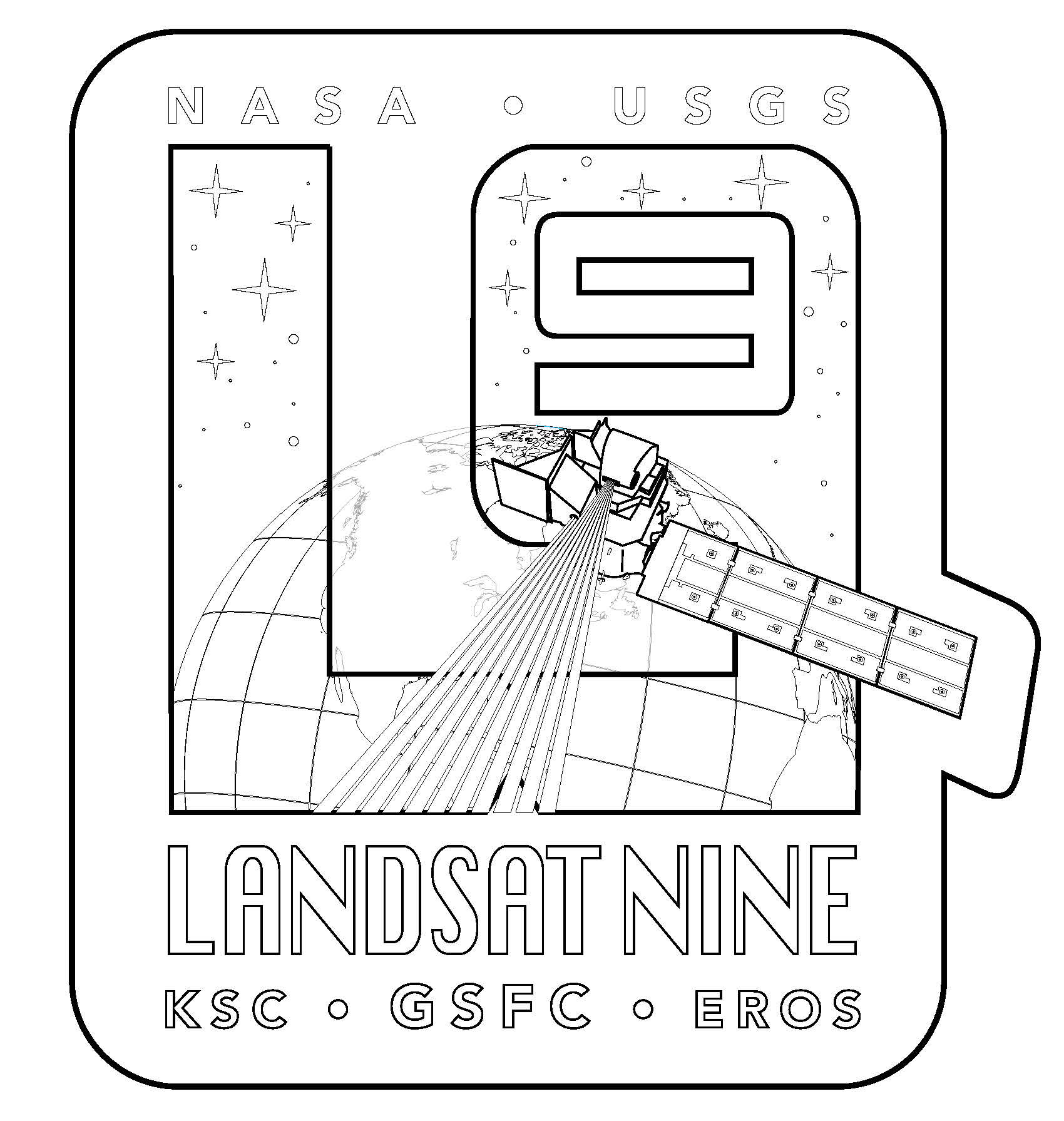 Landsat 9 Mission logo