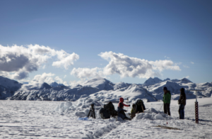 The ice fields on Quelccaya in Peru