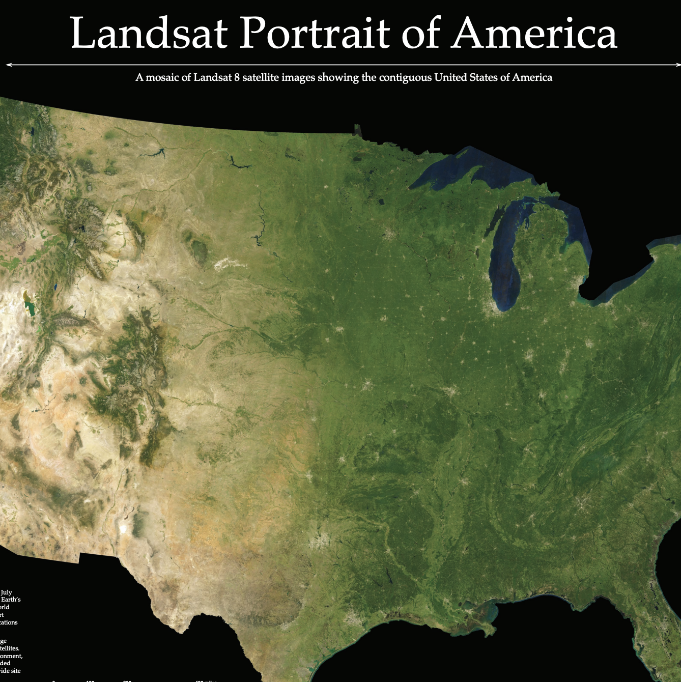 Landsat Portrait of America