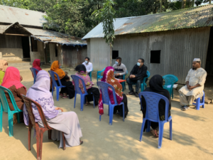 A group of female entrepreneur farmers from Pakundia