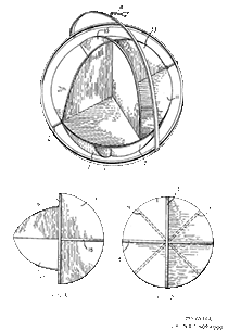 Detail drawing from Norwood’s radar reflector patent