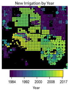 Landsat-derived annual irrigation maps