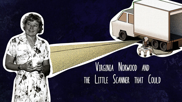 Virginia Norwood and the little scanner that could