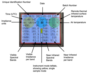 STELLA 1.0 Data display