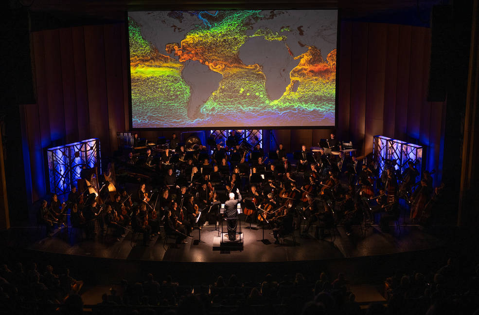 National Philharmonic performing world premier of "Cosmic Cycles"