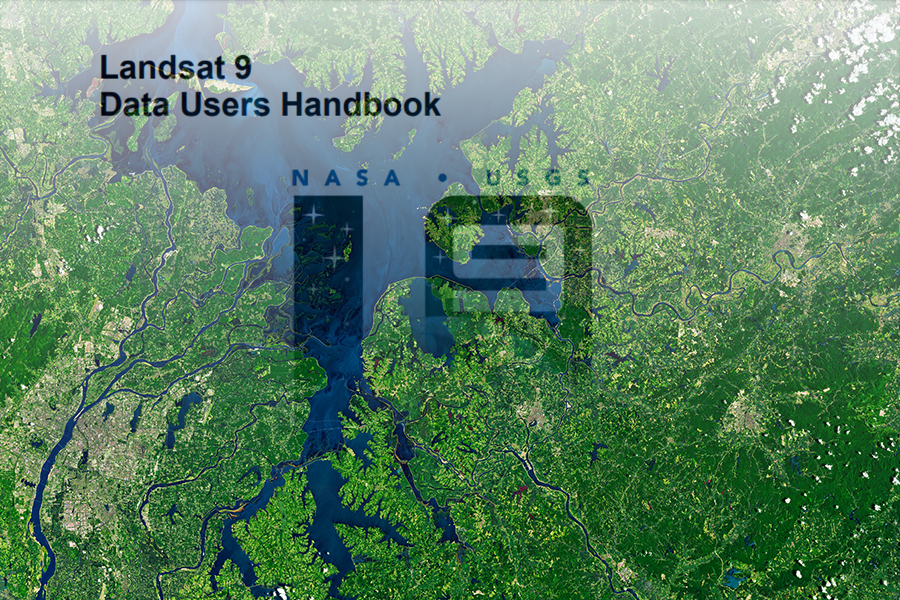 Thumbnail image of Landsat 9 Data Users Handbook on Landsat image