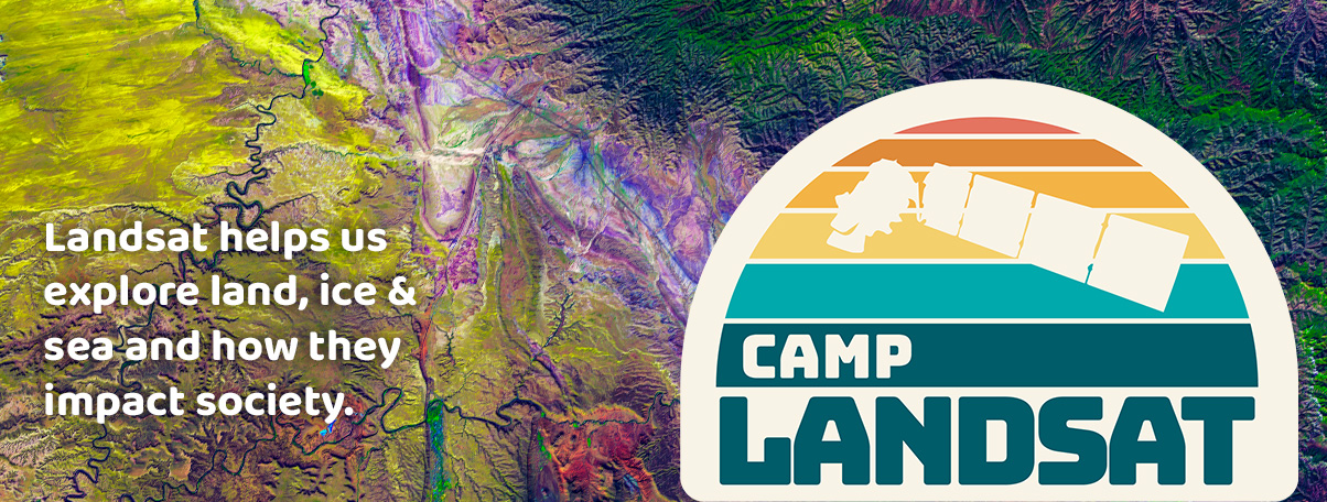 Camp Landsat 2023 Banner