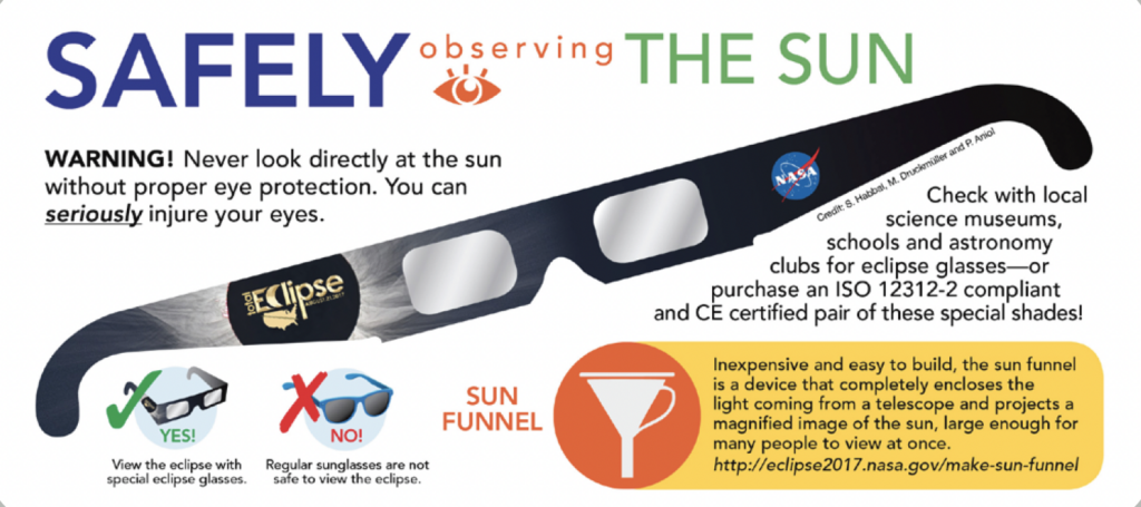 Eclipse Safety Glasses