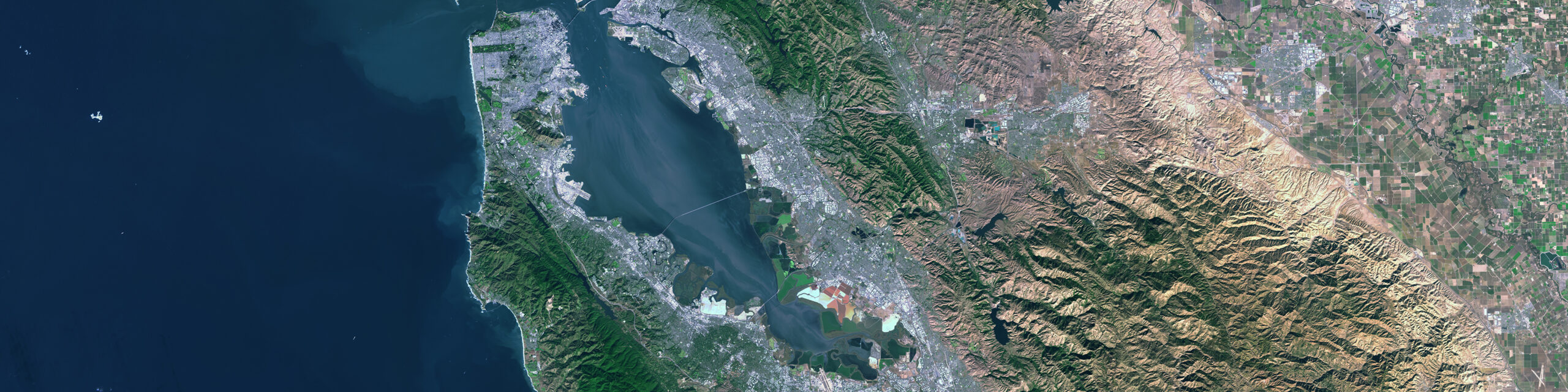 Landsat 9 image (December 16, 2023) of San Francisco and San Francisco Bay.