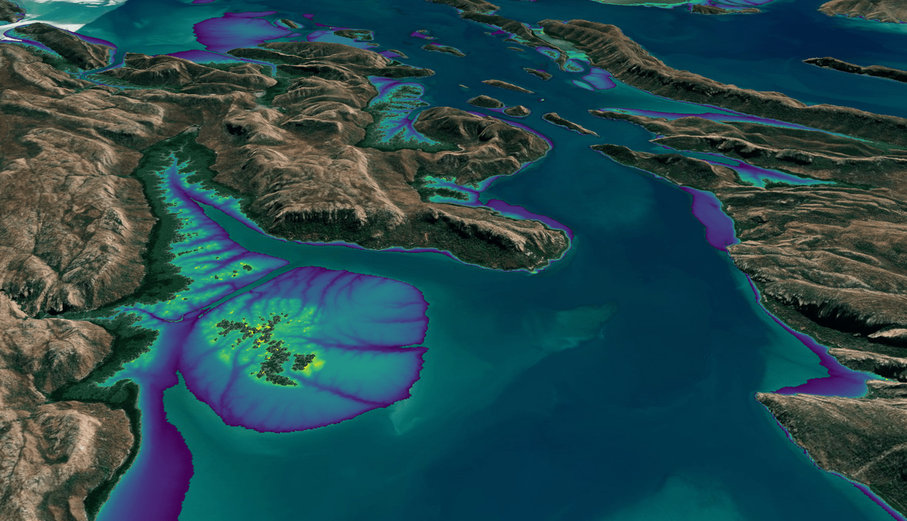 A Digital Earth Australia (DEA) visualization
