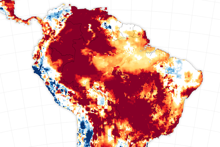 Intense, Widespread Drought Grips South America Insufficient rainfall in 2023-2024 has taken a toll on the region’s rivers and groundwater and upended daily life in several countries.