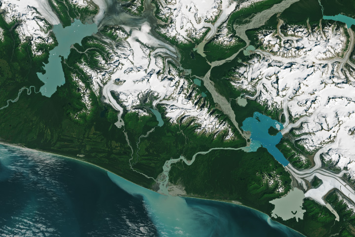 Alaska’s Fast-Growing Glacial Lakes