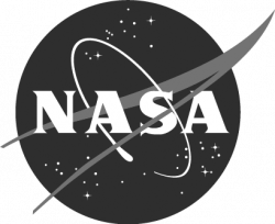 Grey NASA logo